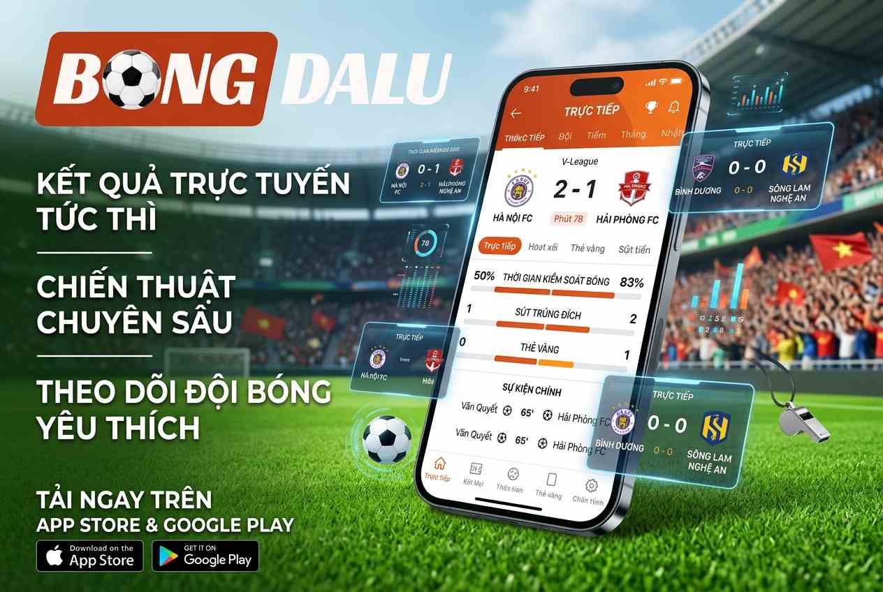 BONGDALU là nền tảng dữ liệu thể thao trực tuyến