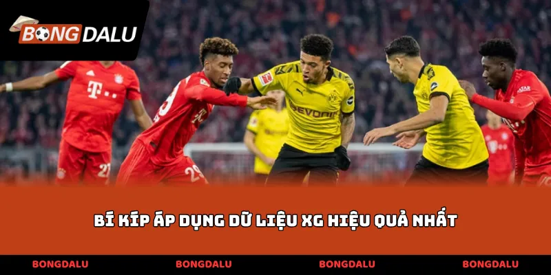 bí kíp áp dụng dữ liệu xG hiệu quả nhất