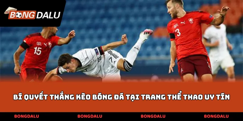 Bí quyết thắng kèo bóng đá tại trang thể thao uy tín