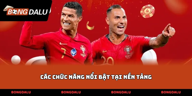 Các chức năng nổi bật tại nền tảng