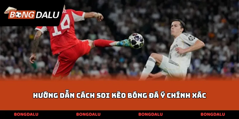 Hướng dẫn cách soi kèo bóng đá Ý chính xác